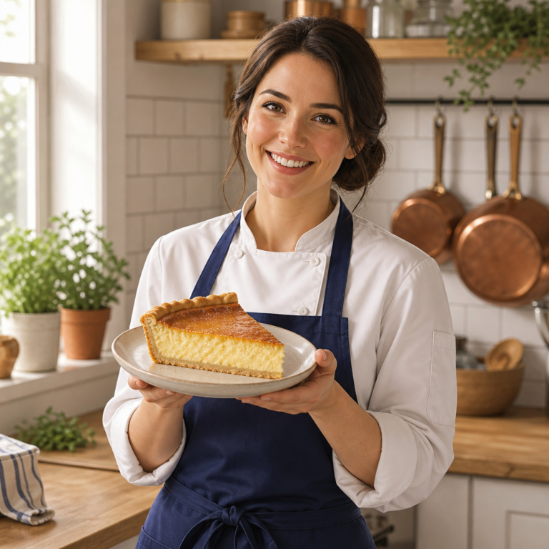 Buttermilk Pie by Chef Emily