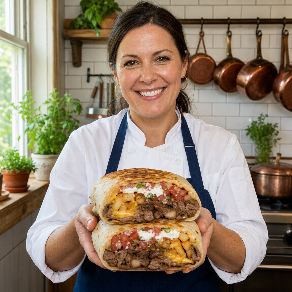 Chef Emily presents California Burrito