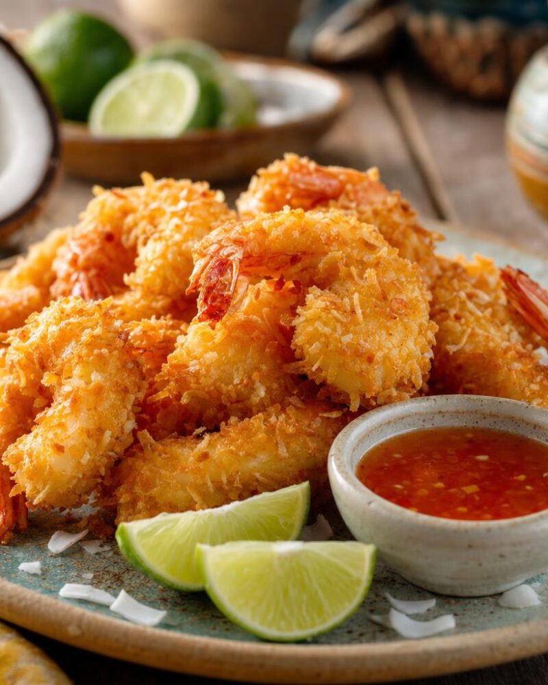 Camarones al Coco Yucatán - coconut crusted shrimp