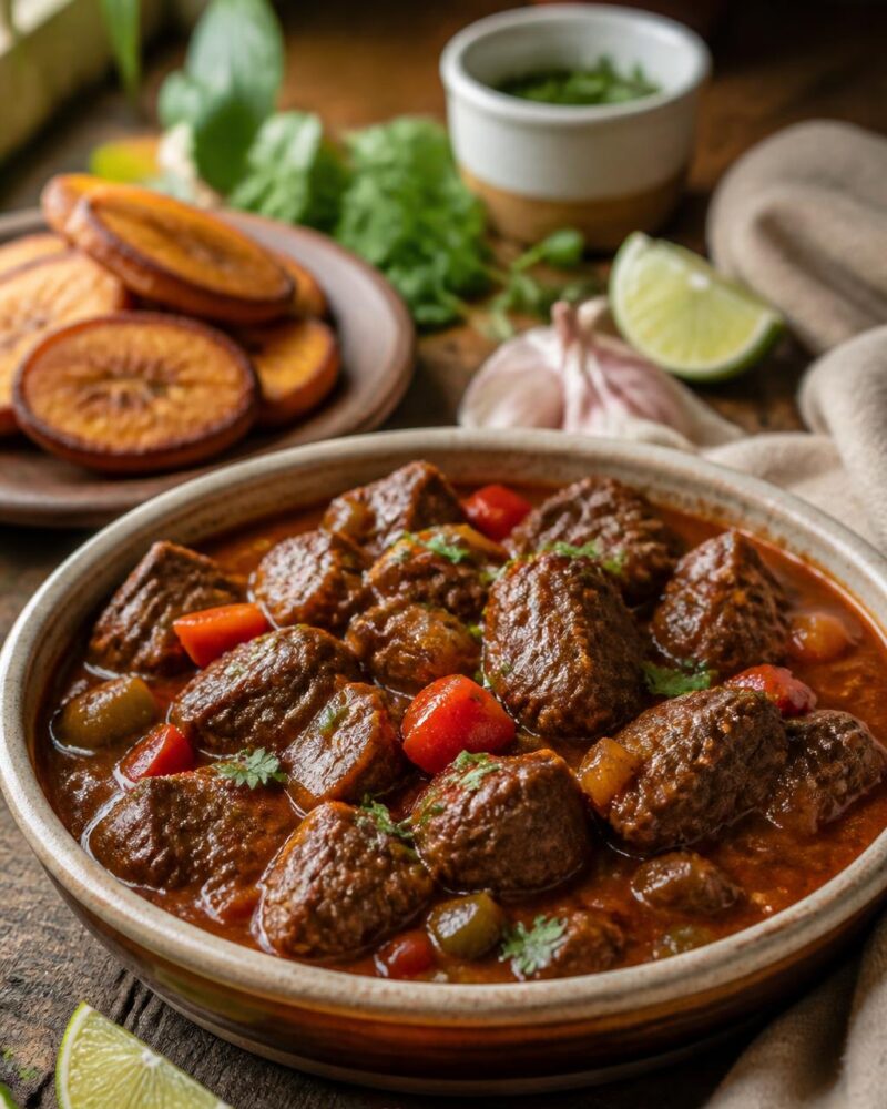 Carne Guisada Puertorriqueña - Portoricain recipe
