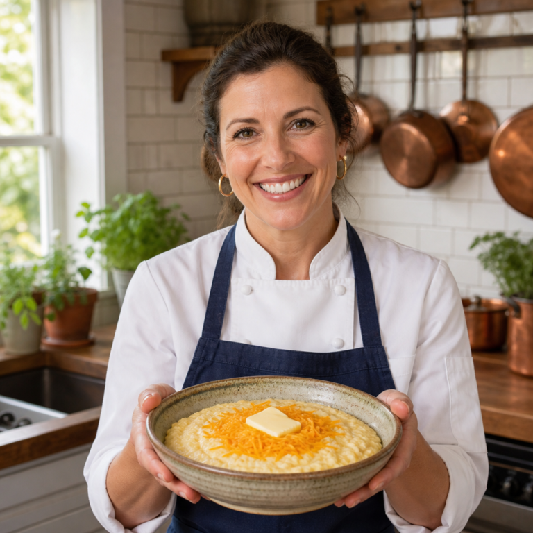 Polenta au fromage by Chef Emily