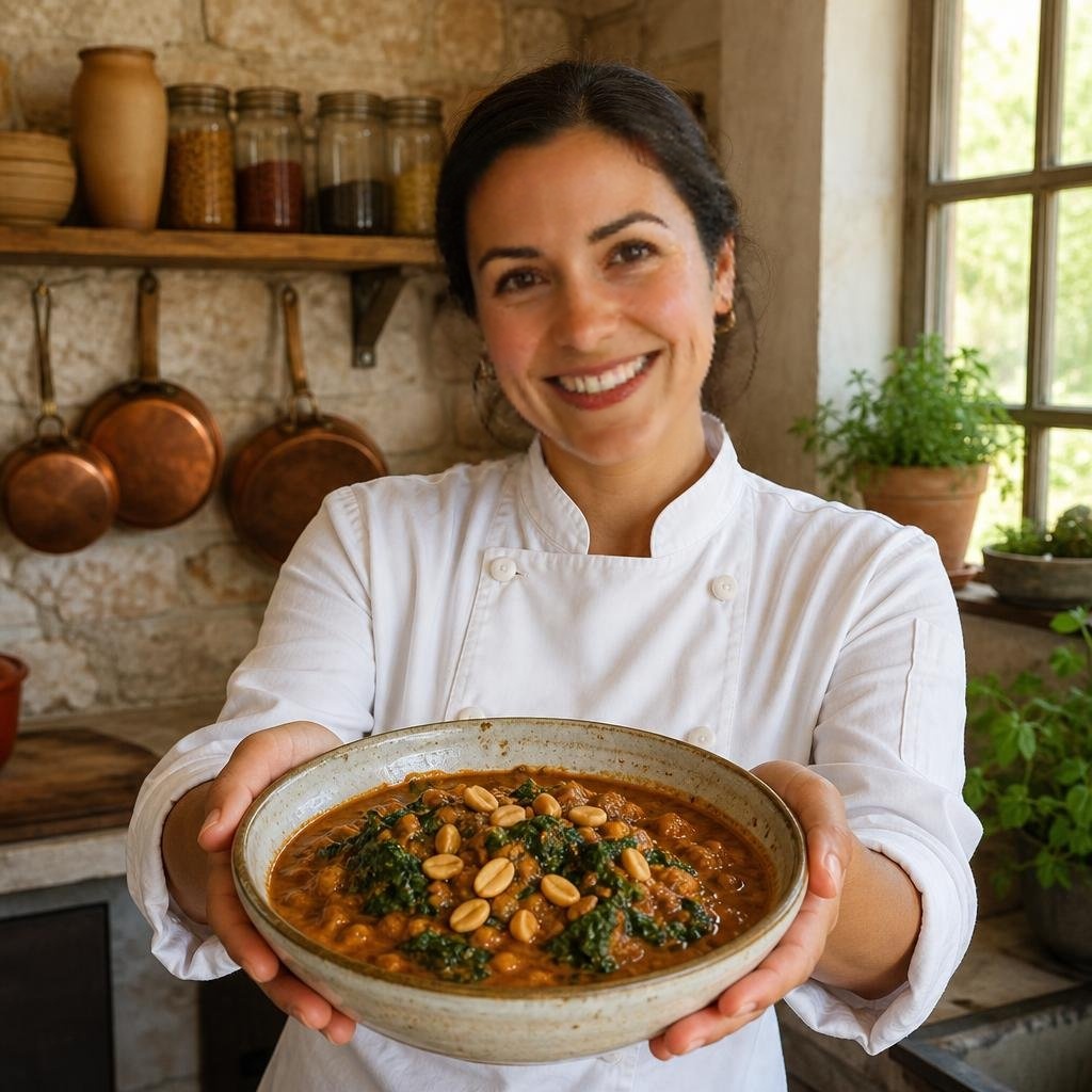 Chef Emily presents Binyebwa (Groundnut Stew)