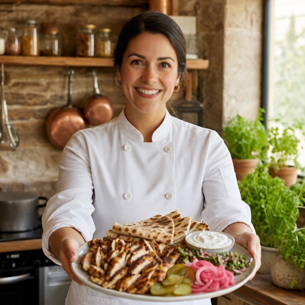 Chef Emily presents Chicken Shawarma