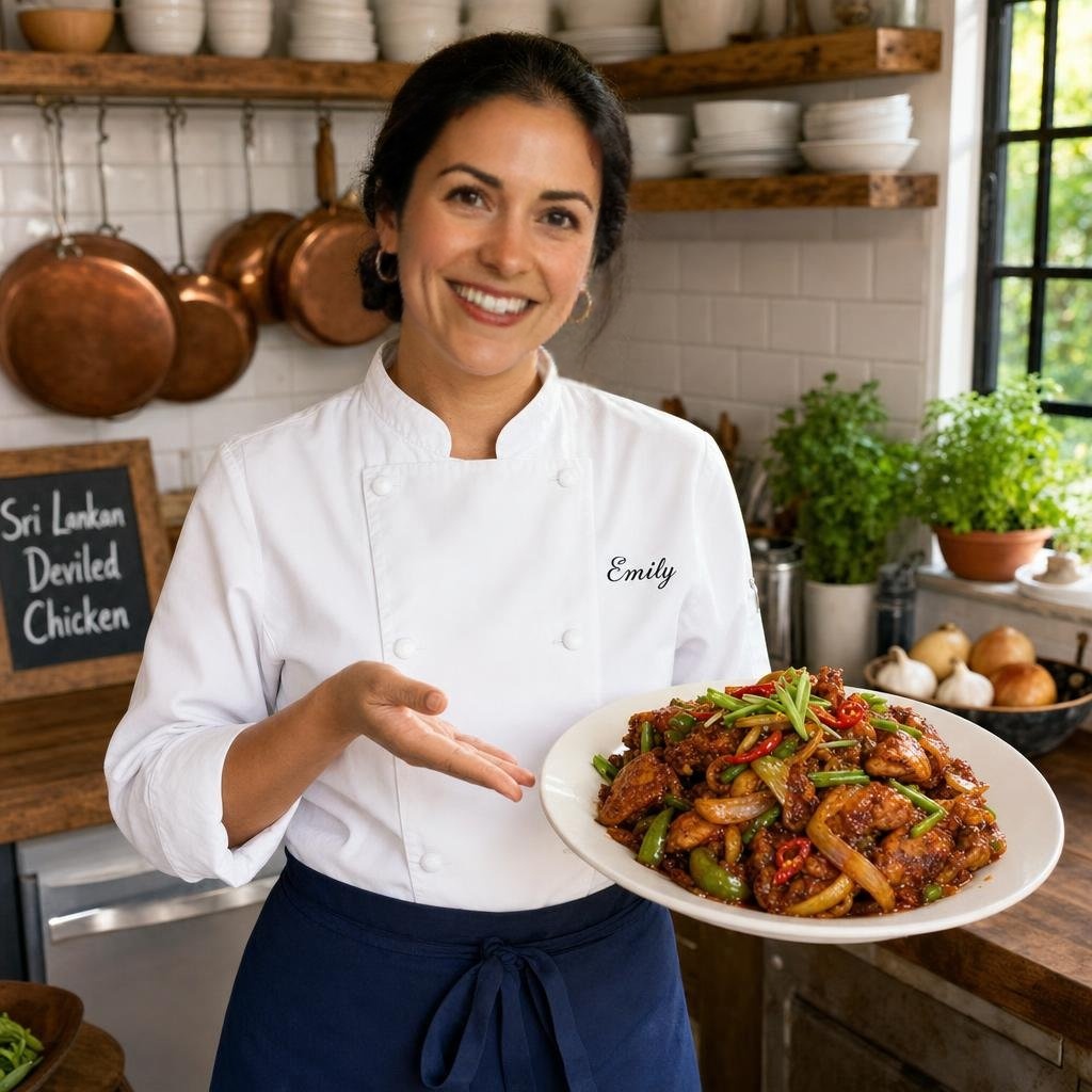 Chef Emily presents Deviled Chicken