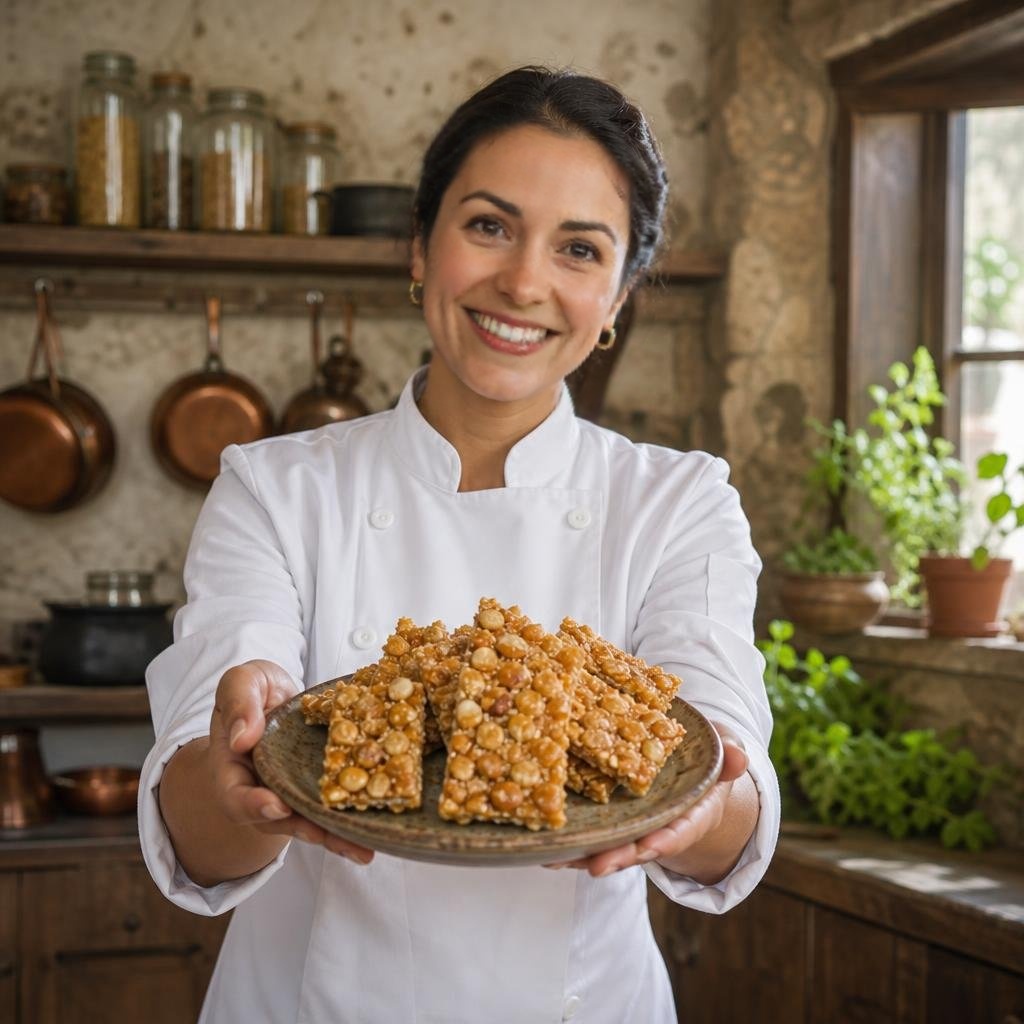 Chef Emily presents Kashata (Coconut Peanut Brittle)
