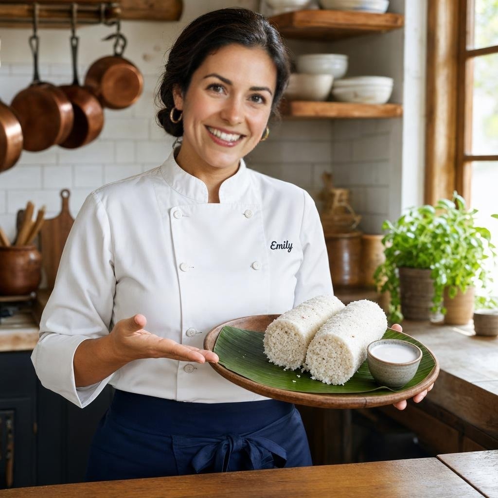 Chef Emily presents Pittu
