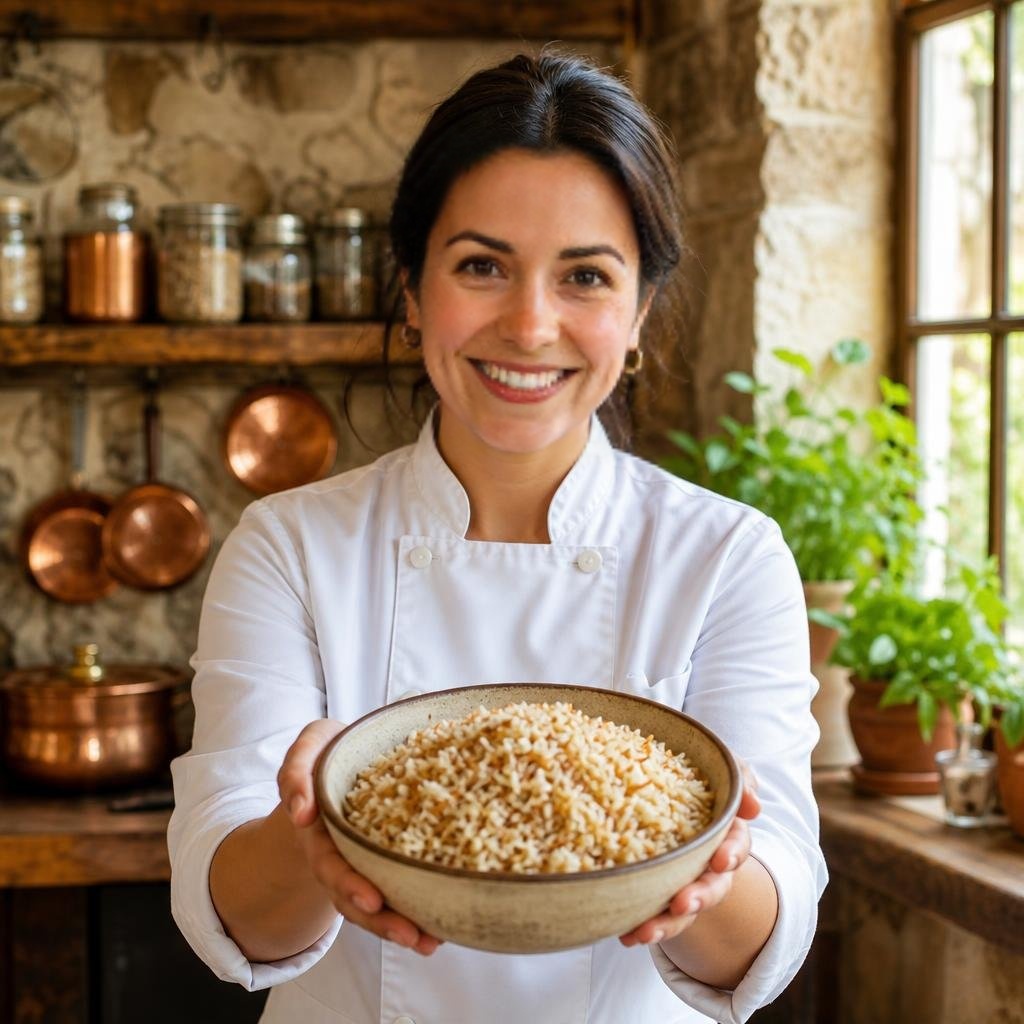 Chef Emily presents Roz Bel Sha’iriyya (Vermicelli Rice)