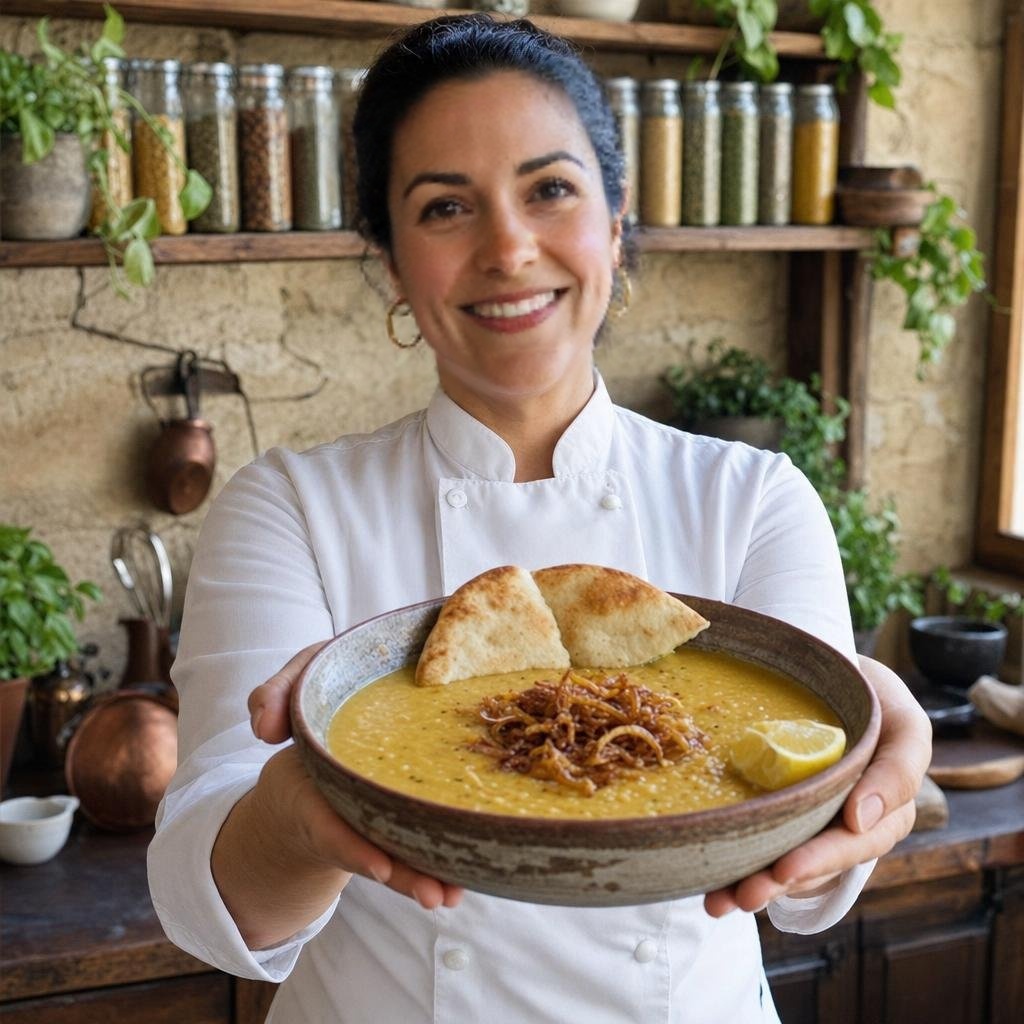 Chef Emily presents Shorbat Adas