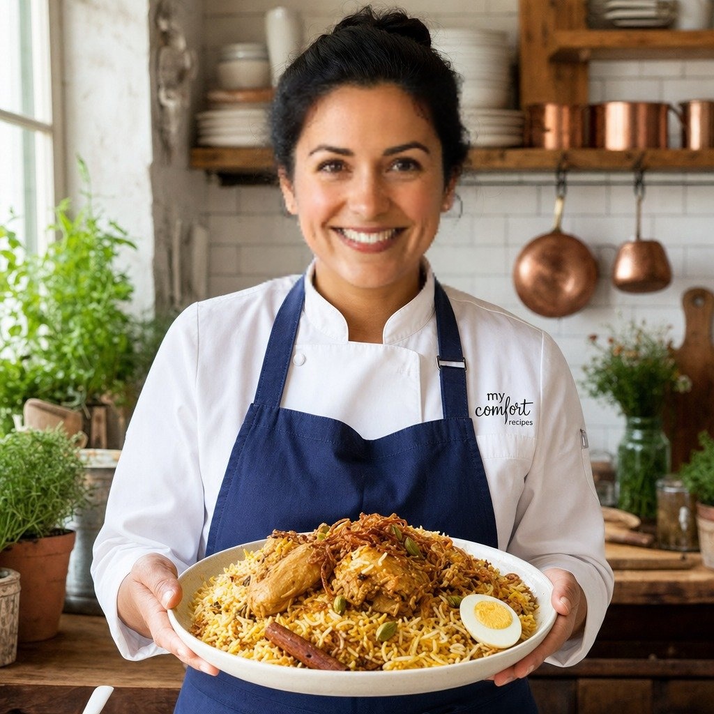 Chef Emily presents Sri Lankan Chicken Biryani