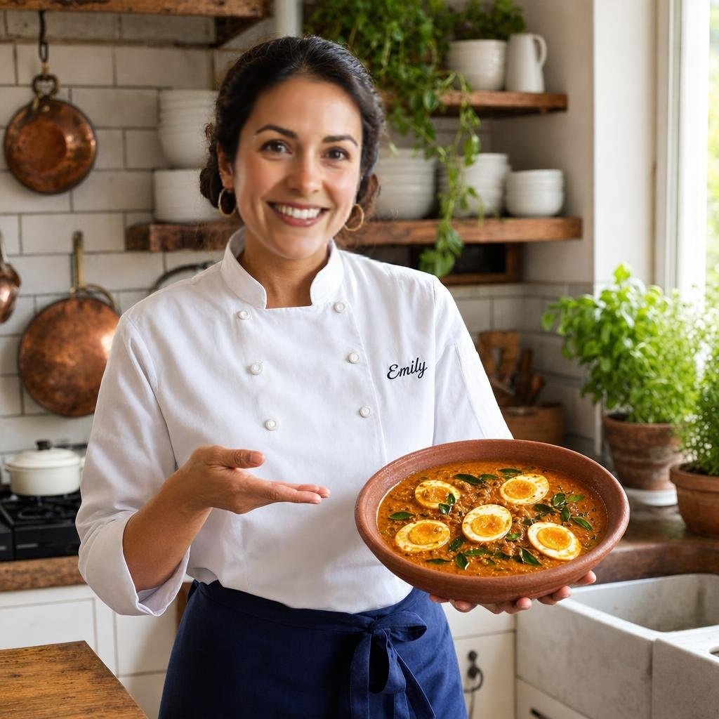 Chef Emily presents Sri Lankan Egg Curry