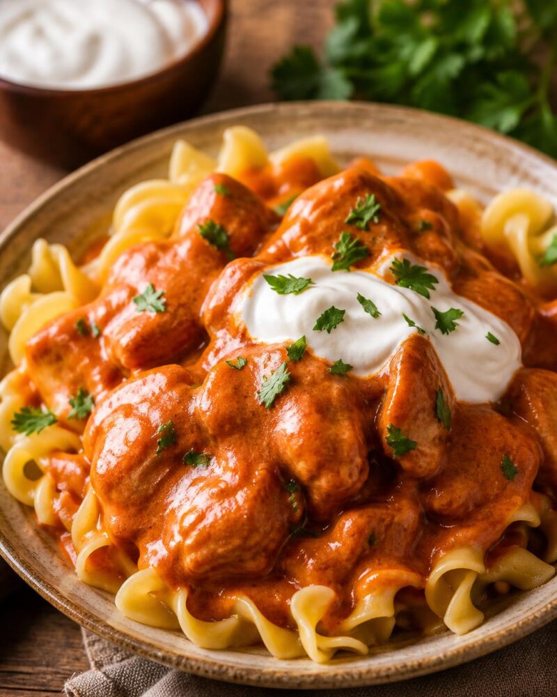 Chicken Paprikash