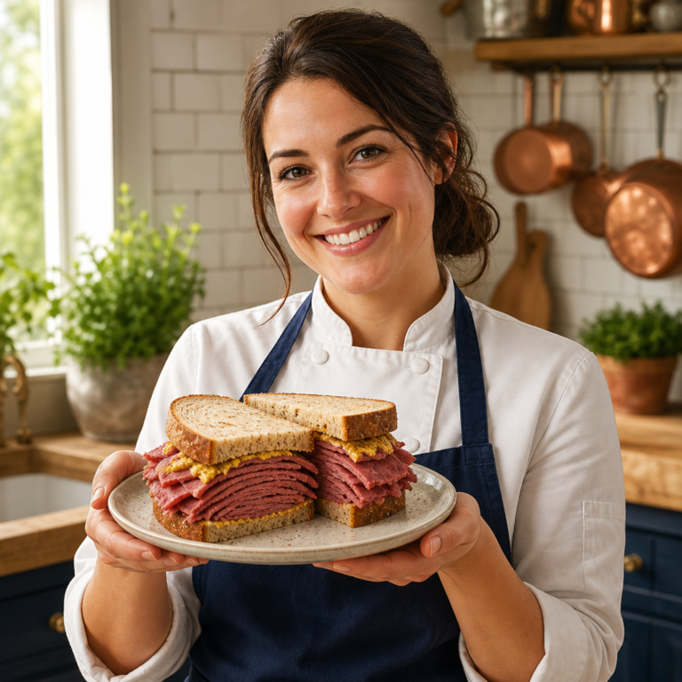 Corned Beef Sandwich by Chef Emily