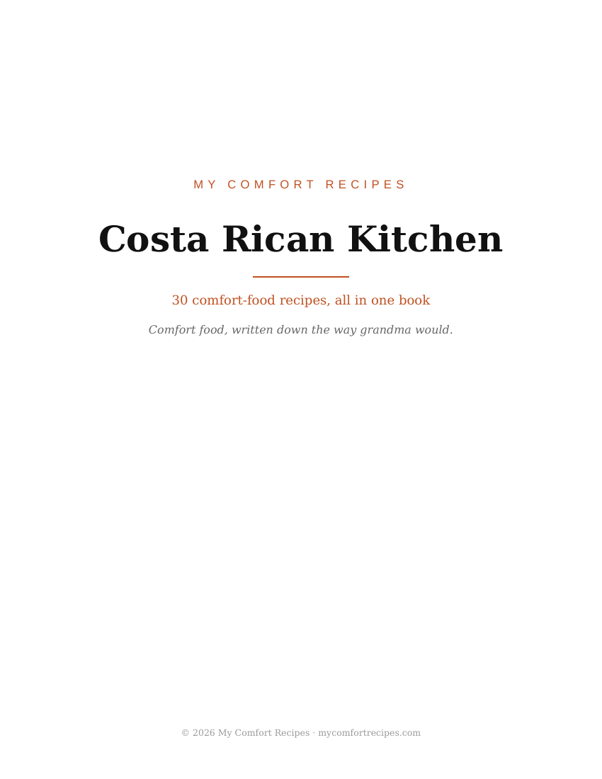 Costa Rican Kitchen