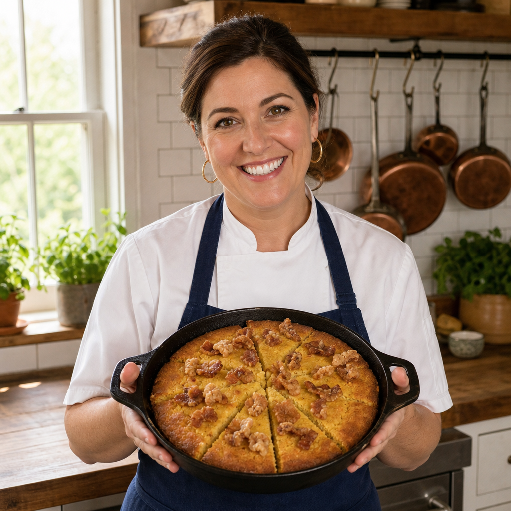 Chef Emily presents Cracklin' Cornbread