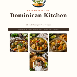 Dominican Kitchen (PDF Recipe Book)