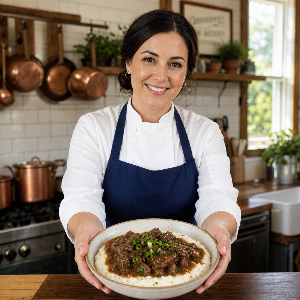 Chef Emily presents Grillades and Grits