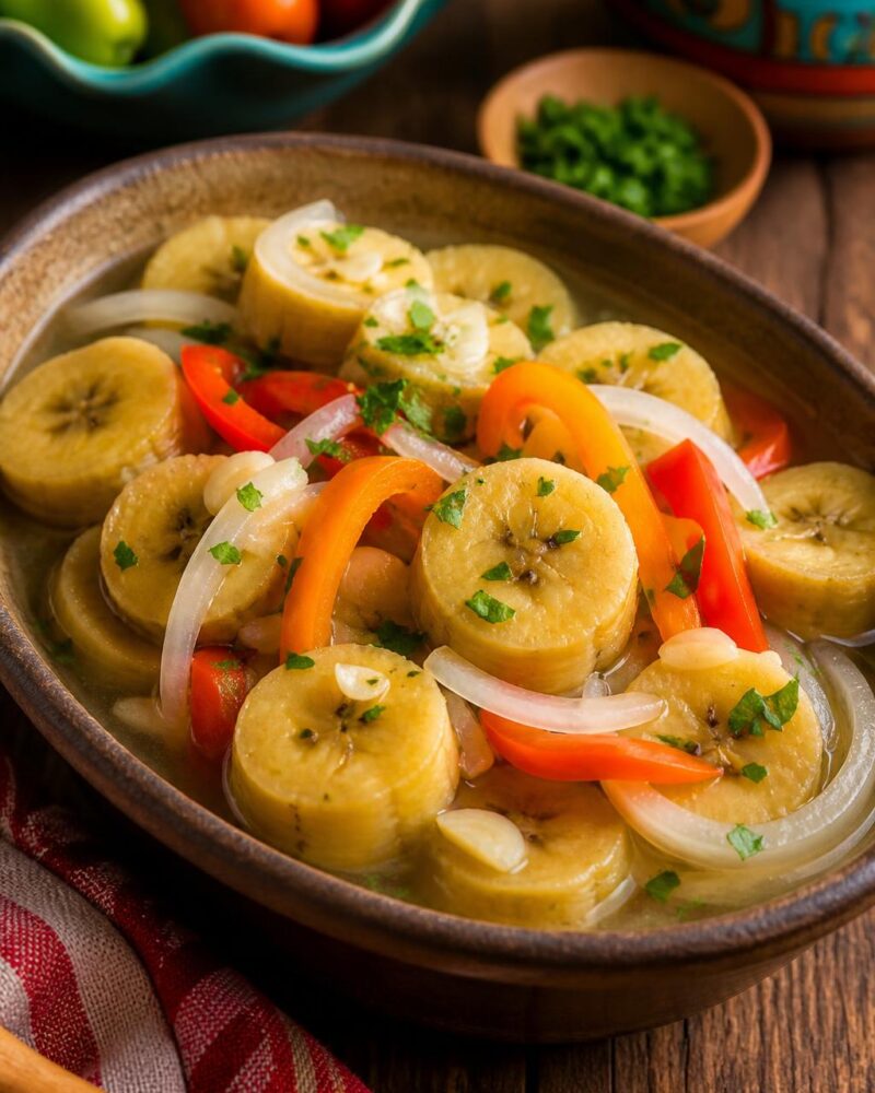 Guineo en Escabeche