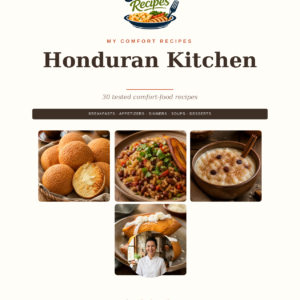Honduran Kitchen (PDF Recipe Book)