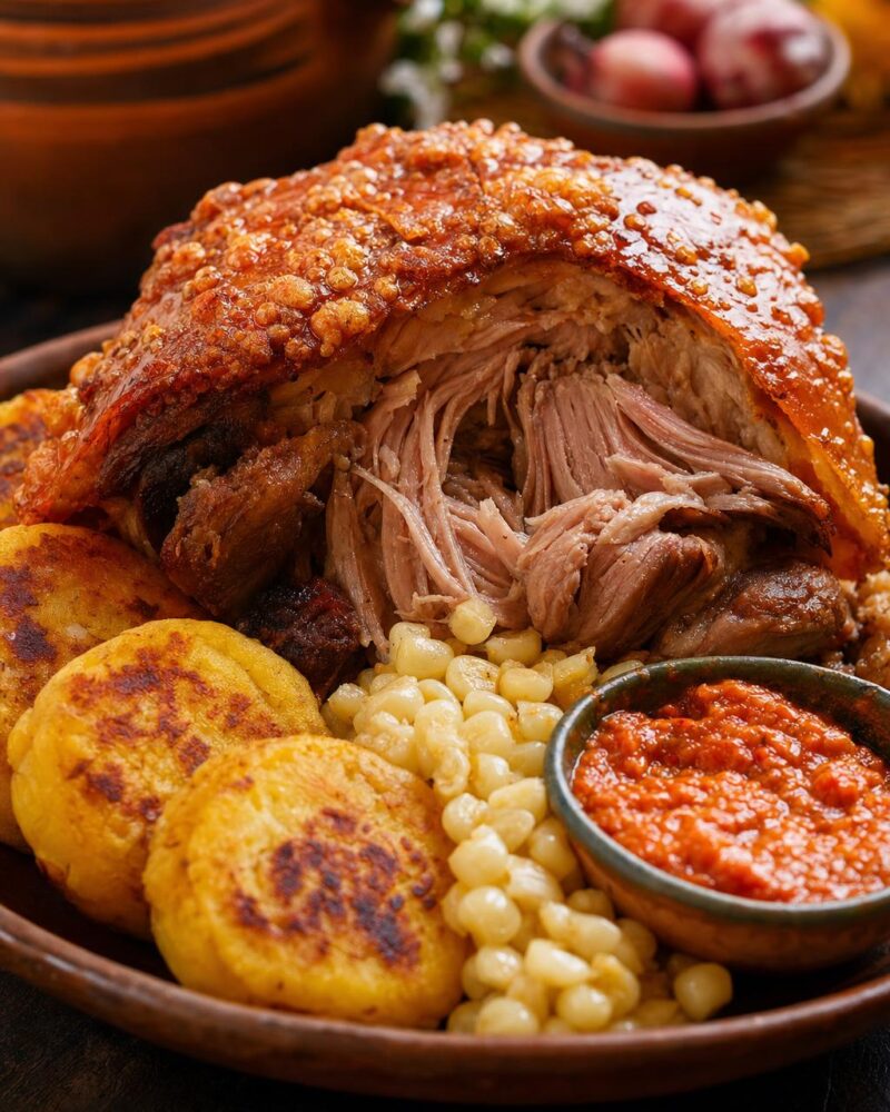 Hornado - Ecuadorian Roasted Pork Shoulder