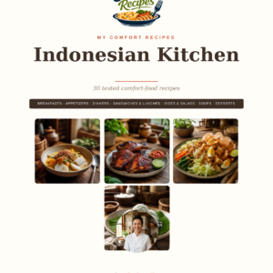 Indonesian Kitchen (PDF Recipe Book)