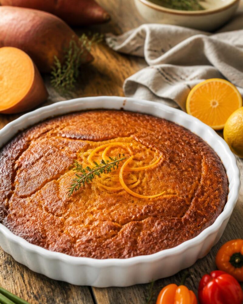 Jamaican Sweet Potato Pudding - Jamaïcain recipe