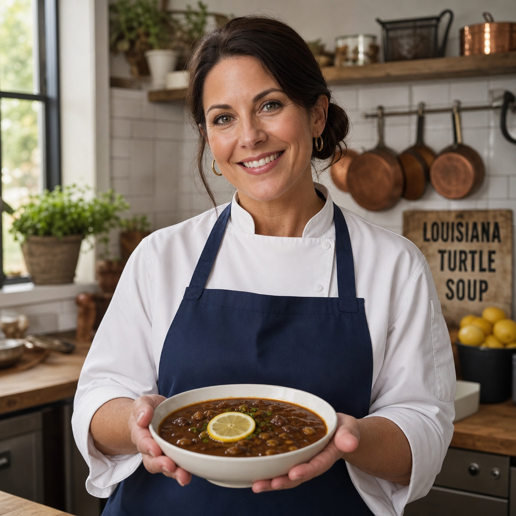 Chef Emily presents Louisiana Turtle Soup
