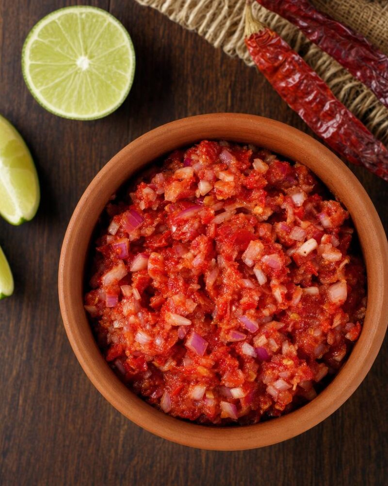 Lunu Miris — Sri Lankan chili onion sambol