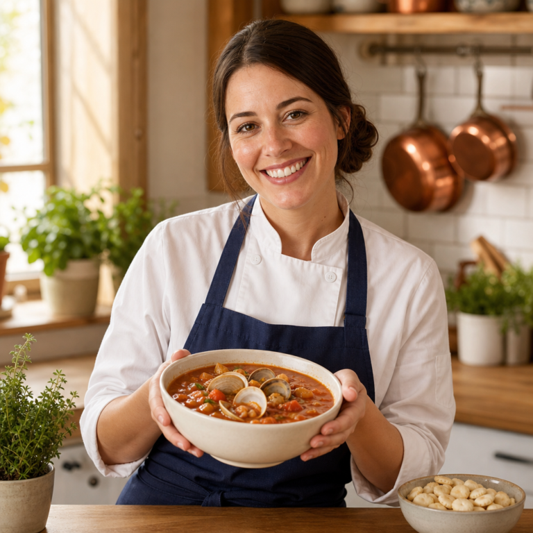 Manhattan Clam Chowder by Chef Emily