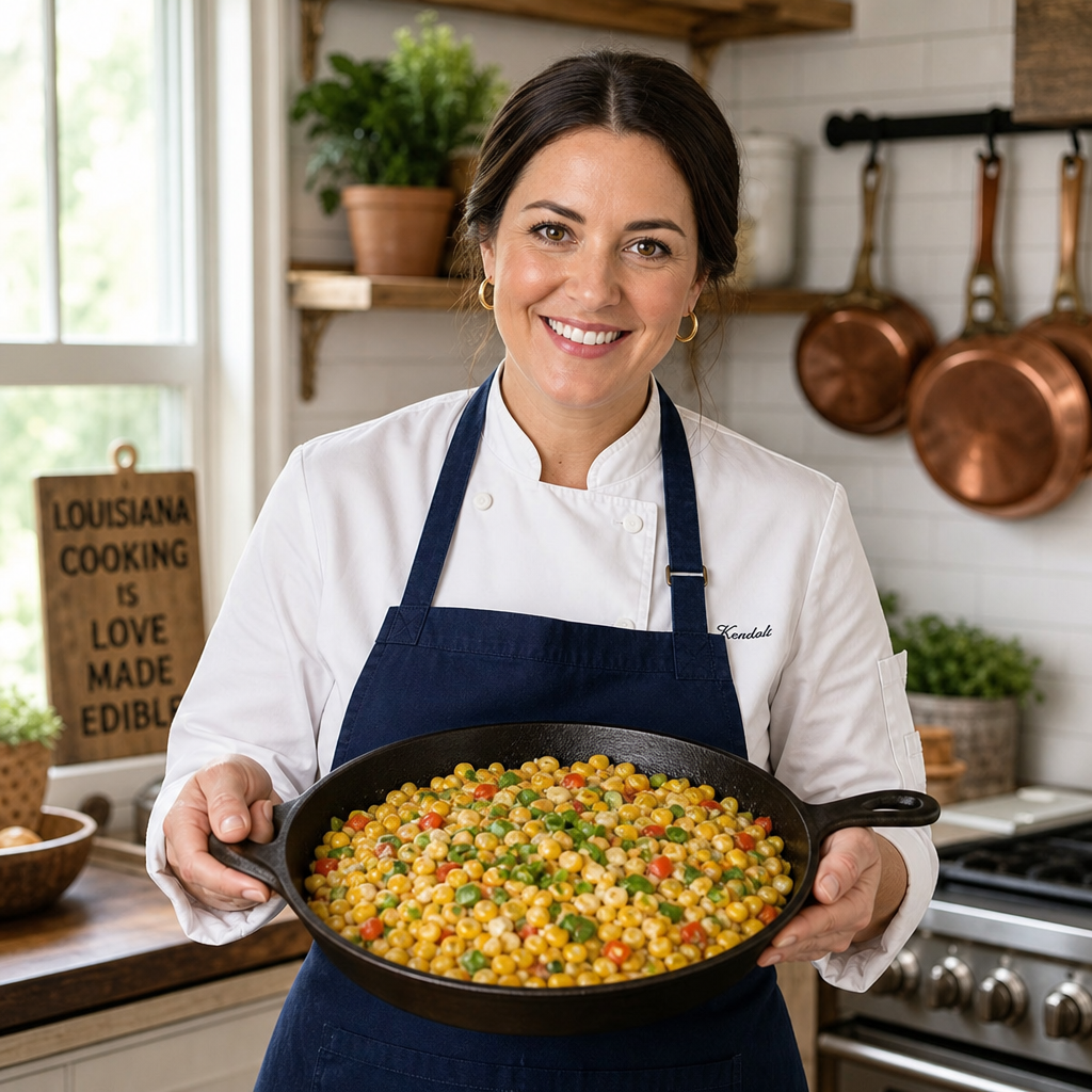 Chef Emily presents Maque Choux