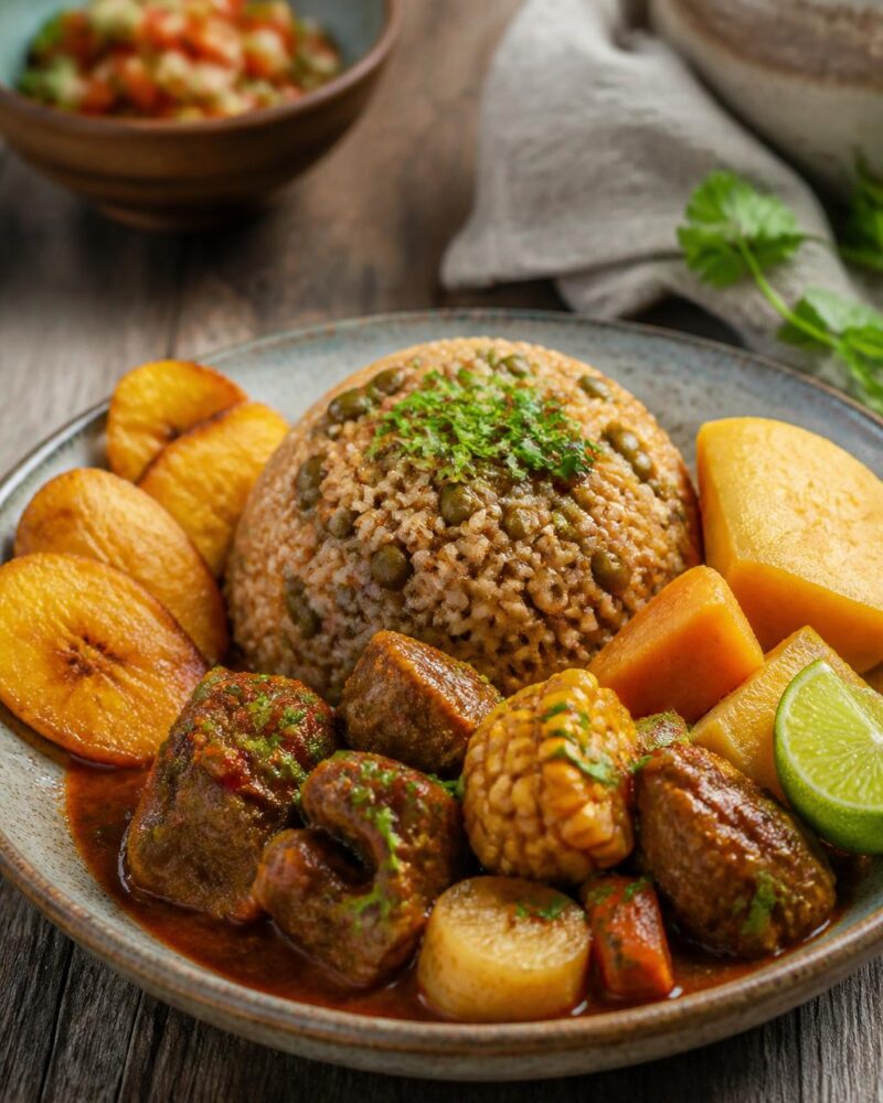 Moro de Guandules - Dominicain recipe