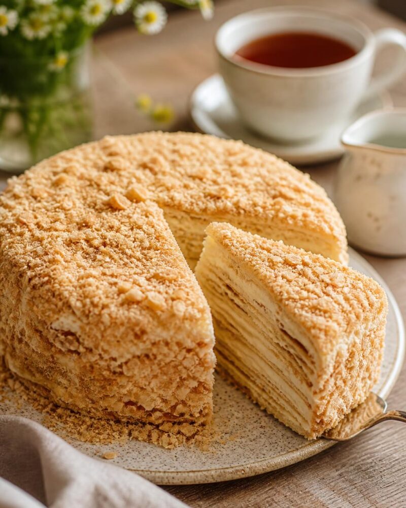 Napoleon Cake Russe