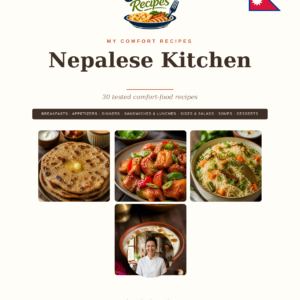 Nepalese Kitchen (PDF Recipe Book)