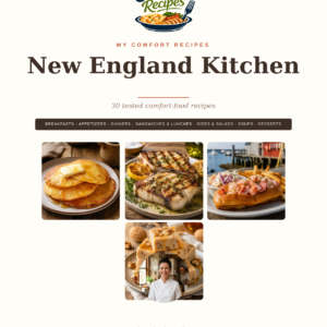 New England Kitchen (PDF Recipe Book)