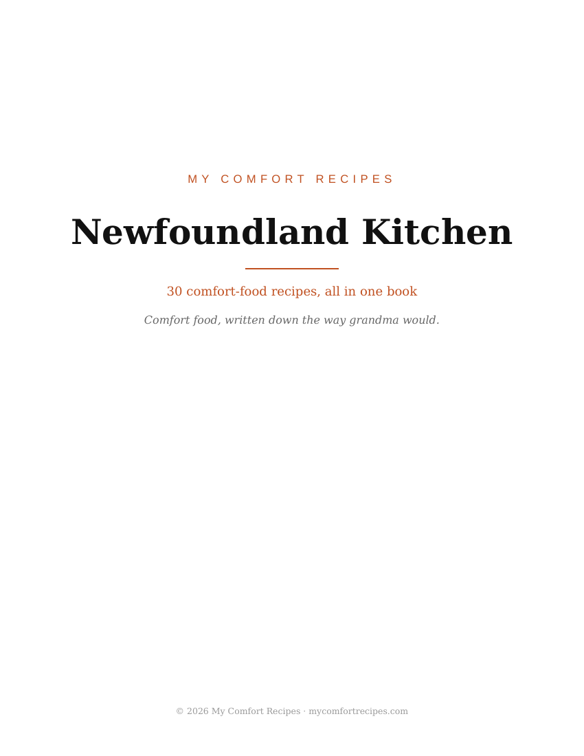 Newfoundland Kitchen