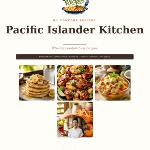 Pacific Islander Kitchen (PDF Recipe Book)