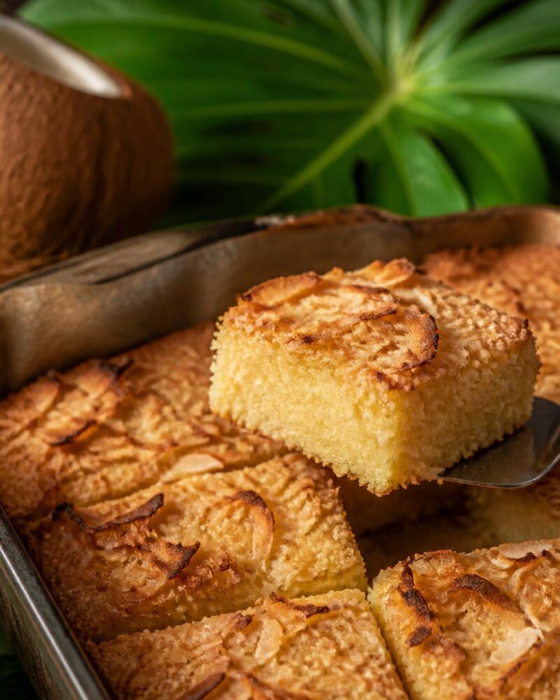 Coconut Cassava Cake