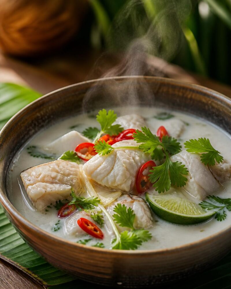 Talautu (Fish in Coconut Milk)
