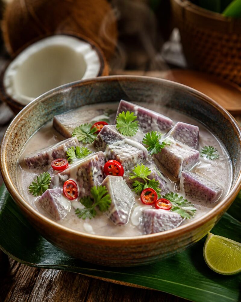 Taro in Coconut Cream