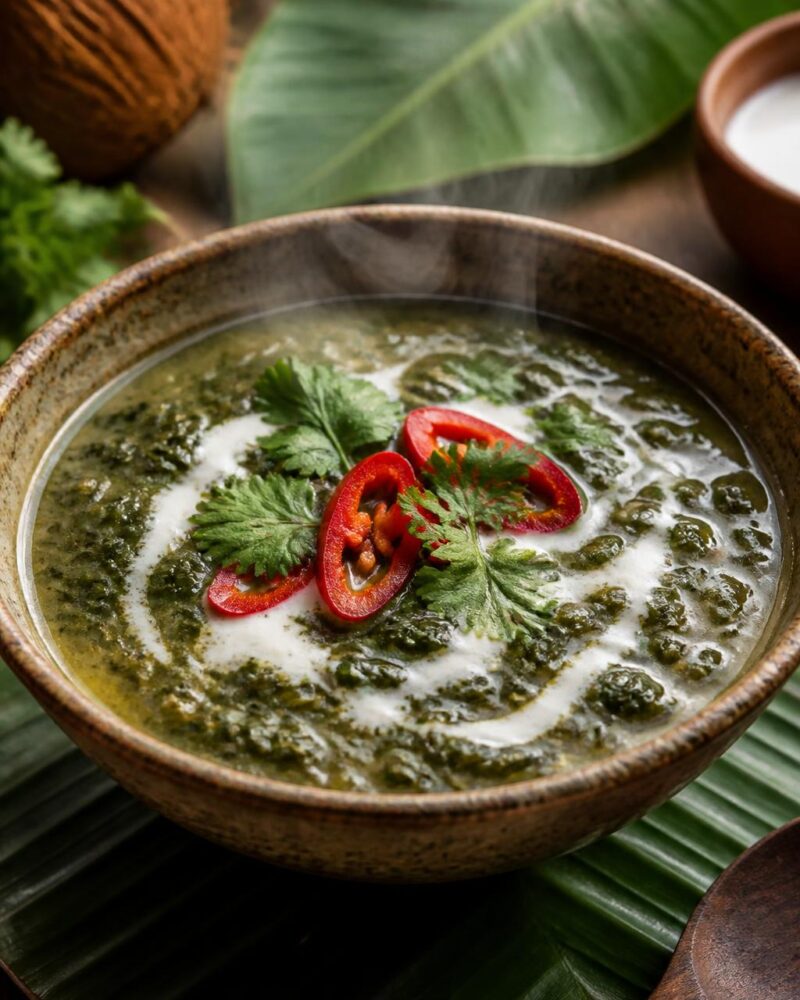 Taro Leaf Soup