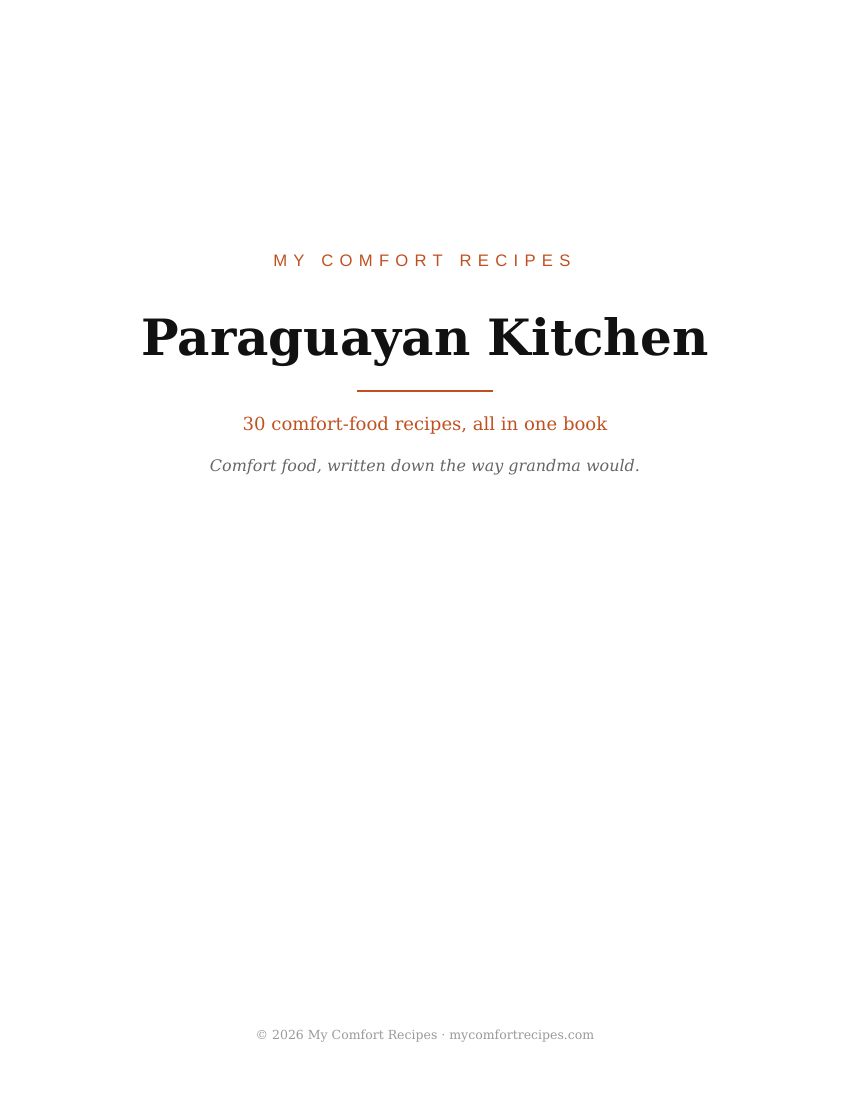 Paraguayan Kitchen
