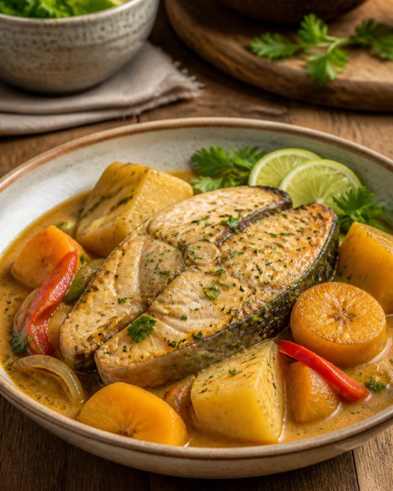 Pescado con Coco Dominicano - Dominicain recipe
