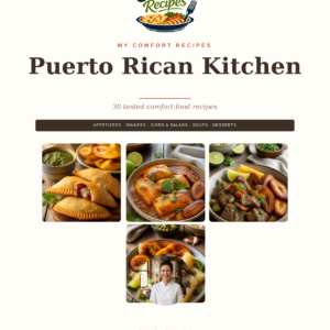 Puerto Rican Kitchen (PDF Recipe Book)