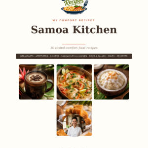 Samoa Kitchen (PDF Recipe Book)