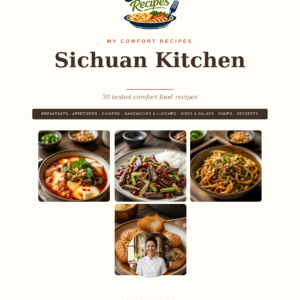 Sichuan Kitchen (PDF Recipe Book)