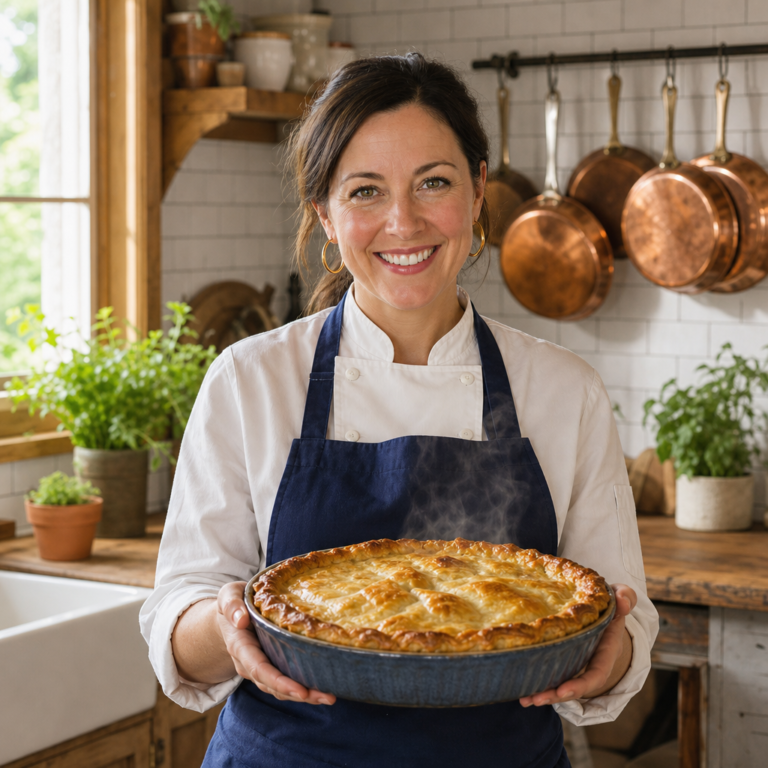 Tourte au poulet du Sud by Chef Emily