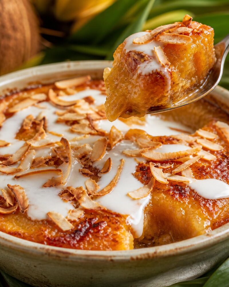 Tahitian Po'e No (Banana Pudding)