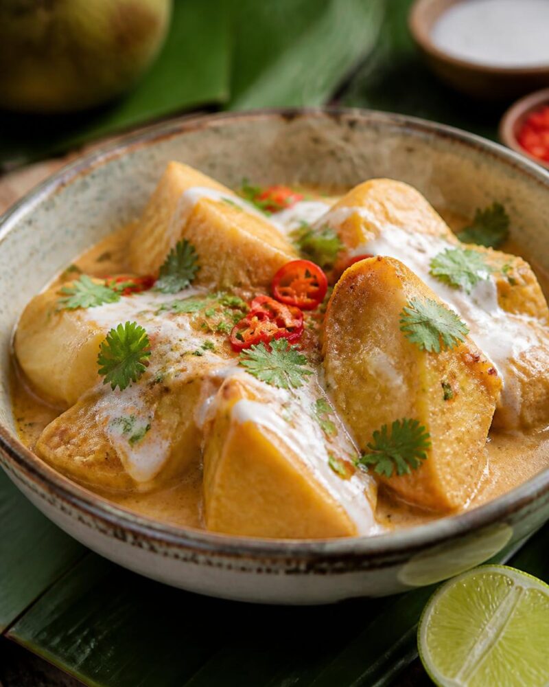 Breadfruit in Coconut Cream (Mei Mo Lolo)