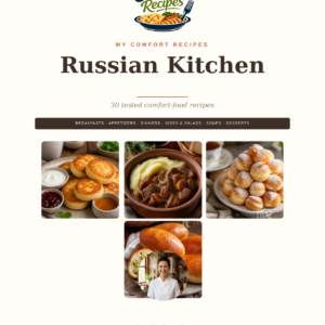 Russian Kitchen (PDF Recipe Book)